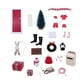 thumbnail image 5 of Casa De Muñecas A Escala 1:12, Accesorios Navideños Clásicos Para Casa De Muñecas, Decoración Navideña, Puerta Roja, 5 of 5