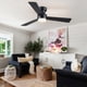 thumbnail image 1 of Ventilador Techo Asyko 46 Pulgadas 3 Aspas Luz Led Control, 1 of 3