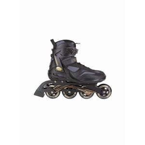 Genérico - Patín En Línea Hit Gold Talla 45, Negro