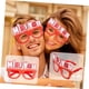 thumbnail image 4 of 30 piezas de gafas de sol de San Valentín, decoraciones para fiestas, gafas de fiesta, monturas de gafas de novia para adultos, 4 of 7