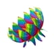 thumbnail image 2 of Cometa Grande Parafoil Enorme Para Niños Y Niñas, Cometa Deportiva 3D Para Playa, Jardín, Primavera, Color Arcoíris, 2 of 5