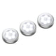 thumbnail image 2 of 3x Sensor De Movimiento Infrarrojo 6 Luz LED Luz De Noche De Pared Luz Blanca Plateada, 2 of 5