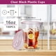 thumbnail image 2 of Vasos Desechables De Pet Transparente De 16 Oz 100 Juegos Rosa, 2 of 6