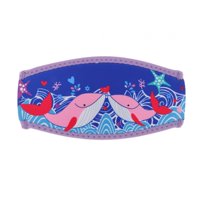 Magideal - Cubierta De Correa De Máscara De Neopreno, Correa De Máscara De Buceo, Protector De Pelo Suave, Protección De Correa De Máscara De Buceo Para Natación Púrpura