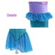 thumbnail image 3 of Disfraz de princesa sirena con accesorios para niñas, 3 of 7