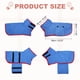 thumbnail image 2 of Uxcell Abrigo Secado para Perros, Batas para Perros Después del Baño Bata Súper Absorbente Toalla Suave Ajustable, (S, Azul), Para Secado Rápido Mantener Caliente Mascotas, 2 of 7