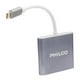 thumbnail image 3 of Adaptador 3 En 1 USB C A HDMI USB 3.0 USB C Gris, 3 of 4
