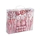 thumbnail image 2 of 40 Piezas De Pequeños Colgantes Navideños Irrompibles Para Fiestas, Celebraciones, Color Rosa, 2 of 3
