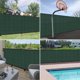 thumbnail image 2 of Pantalla de privacidad para cercas Windscreen4less 1,5 × 15 m verde de alta resistencia, 2 of 8