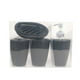 thumbnail image 1 of Set de Baño Negro 17x24x8cm, 1 of 2
