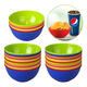 thumbnail image 2 of 30 bowls pocillos cereal postre plástico reutilizable #2, 2 of 3