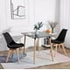 thumbnail image 3 of Mesa Para Oficina O Comedor Cudrada 80x80 Con Tope De Mdf - Negro, 3 of 3
