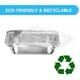 thumbnail image 3 of Recipiente desechable para alimentos MontoPack de 2 libras con capacidad para 100 unidades, 3 of 7