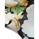 thumbnail image 5 of INSPIRE CHIC Camisas de Mujer de Manga 3/4 Blusas de Gasa Floral Negro-Verde Floral XL, 5 of 6
