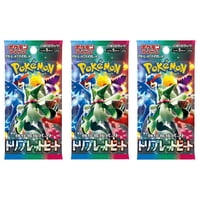 Juego De Cartas Pokémon Tcg Japanese Scarlet & Violet Sv1A Triple Beat Booster (3 Paquetes)