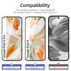 thumbnail image 2 of Protector de pantalla NEW'C de cristal templado para Google Pixel 9/9 Pro, 2 of 8