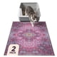 thumbnail image 1 of Alfombra para arena Lovewag Pets 91 x 122 cm (2 unidades) color fucsia, 1 of 9