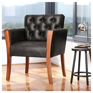 Latam Home - Sitial Kiel Cuero Kentucky Negro