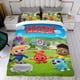 thumbnail image 4 of Morphle y las Mascotas Mágicas Conjunto de sábanas temático, trío de piezas, cómodo y amigable con la piel, diseño único, regalo de decoración para el hogar para familiares, amigos y fans,135cm *200cm, 4 of 6