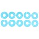 thumbnail image 3 of 10Pack Ropa Rack Size Dividers Armario Colgadores Redondos Dividers Sky Blue, 3 of 5