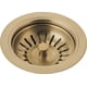 thumbnail image 1 of Brida y colador Delta 72010-CZ para fregadero de cocina, bronce champán, 1 of 4