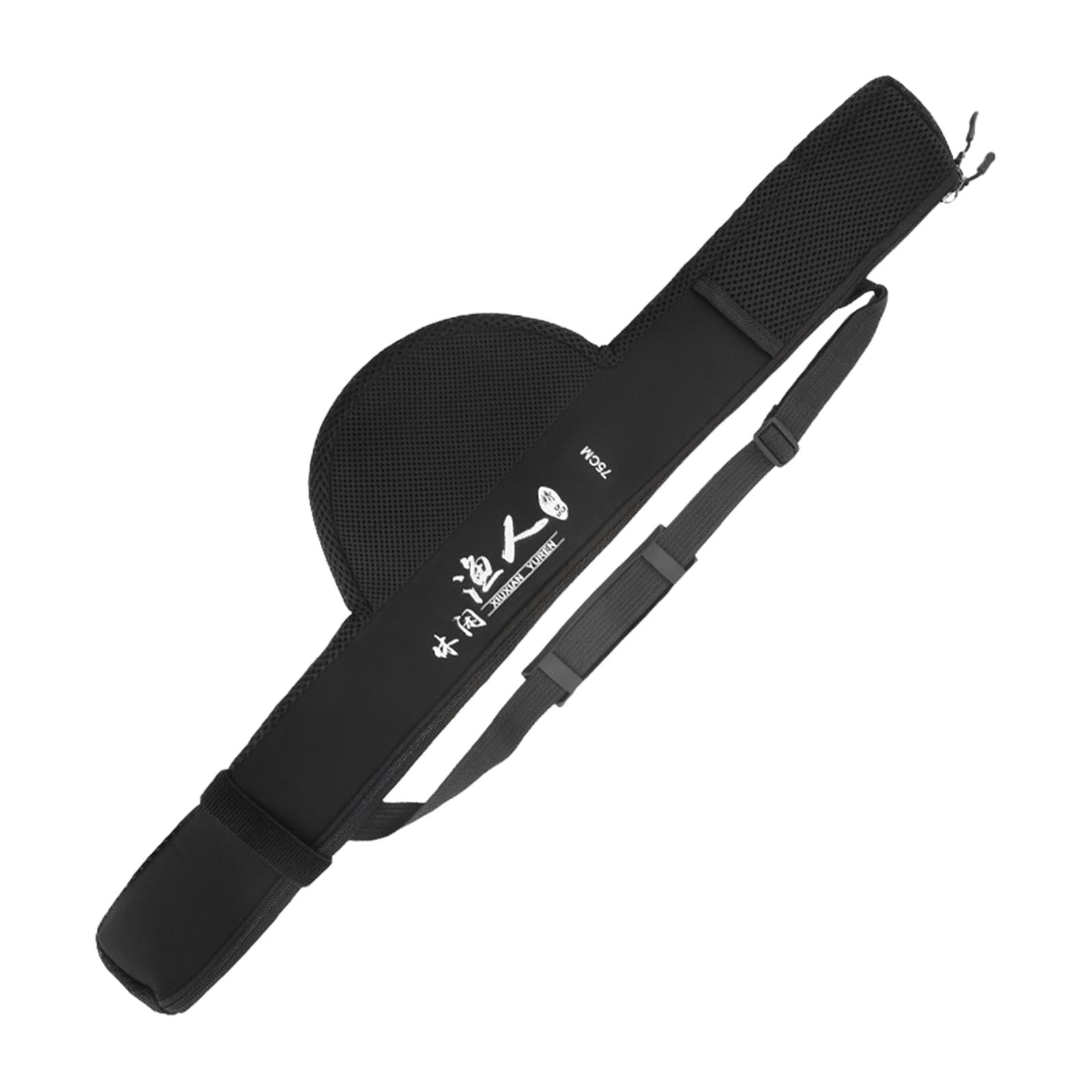 Magideal - Case De Caña De Pesca, Bolsa Plegable Del Poste De Pesca, Bolsa De Viaje De Almacenamiento De Pesca, Soporte De Caña De Pescador, Suministros De Estuc , Los 80cm