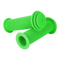 Magideal - 2 X Empuñaduras Blandas Para Manillar De Bicicleta, Empuñaduras De Goma Para Bicicleta, Empuñaduras Antideslizantes Resistentes Al Desgaste Para Bicic Verde