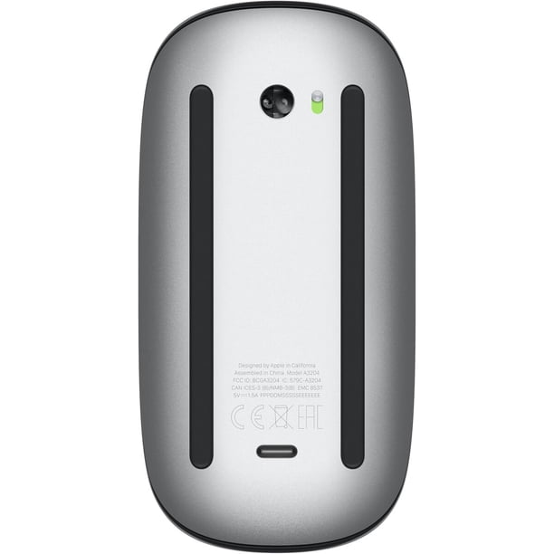 Mouse Apple Magic Negro Inalámbrico Recargable Multi-Touch | Lider