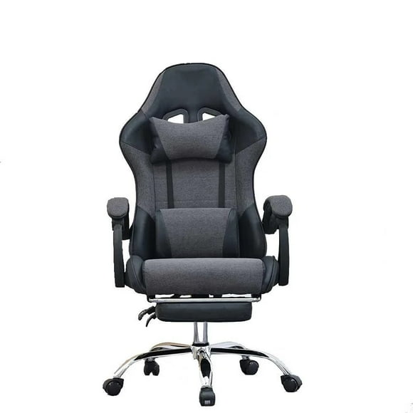 Silla Gamer Escritorio Ergonomica Y Reclinable Color Negro