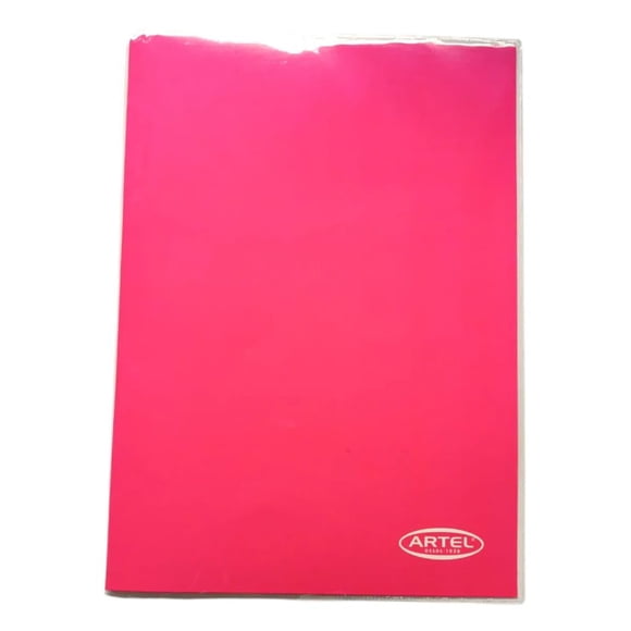 Carpeta con Gusano Rosado ARTEL