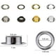 thumbnail image 5 of Juego de 200 ojales, kit de herramientas para ojales, alicates para ojales, herramienta para ojales, ojales para lonas de 6 mm, arandelas, punzón con remache de caja, ojales para cuero, zapatos, lonas, 5 of 8