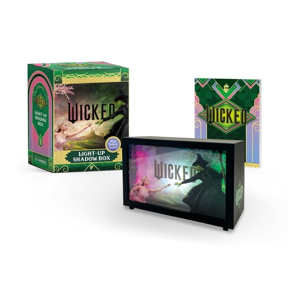Caja de sombras mini Running Press Wicked – Reproduce “Defying Gravity”
