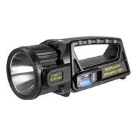 Max - Linterna Reflector Doble Foco Usb Y Solar De Alta Potencia