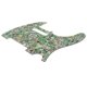 thumbnail image 2 of guitarra electrica pickguard scratch plate verde, 2 of 5