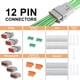 thumbnail image 2 of Conector de cable impermeable JRReady ST6117 DT de 12 pines, 2 of 6