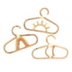 thumbnail image 1 of Paquete De 3 Perchas De Ropa Para Niños, Organizador De Habitación De Ratán, Bambú Para Niños Pequeños, 1 of 3