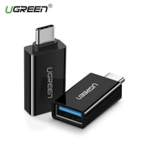 Ugreen - Adaptador M/H Otg Usb-C 3.1 /Usb-A 3.0 Plastico Negro Us173