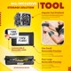 thumbnail image 4 of Bolsa enrollable para herramientas Luxadar de alta resistencia con 5 bolsillos desmontables, 4 of 8