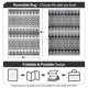 thumbnail image 2 of Alfombra Reversible Impermeable para Exterior DiiKoo 152x244 cm, 2 of 6