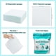 thumbnail image 2 of Toallitas de baño desechables Scrubzz para piel sensible, paquete de 25, 2 of 6