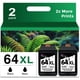 thumbnail image 1 of Cartuchos De Tinta 64xl Negros De Repuesto Para Hp 64, 1 of 7