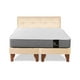 thumbnail image 4 of Cama Europea Zen Best 2 Plazas Colchon Resortes Base Dividida + Respaldo PU Beige, 4 of 5