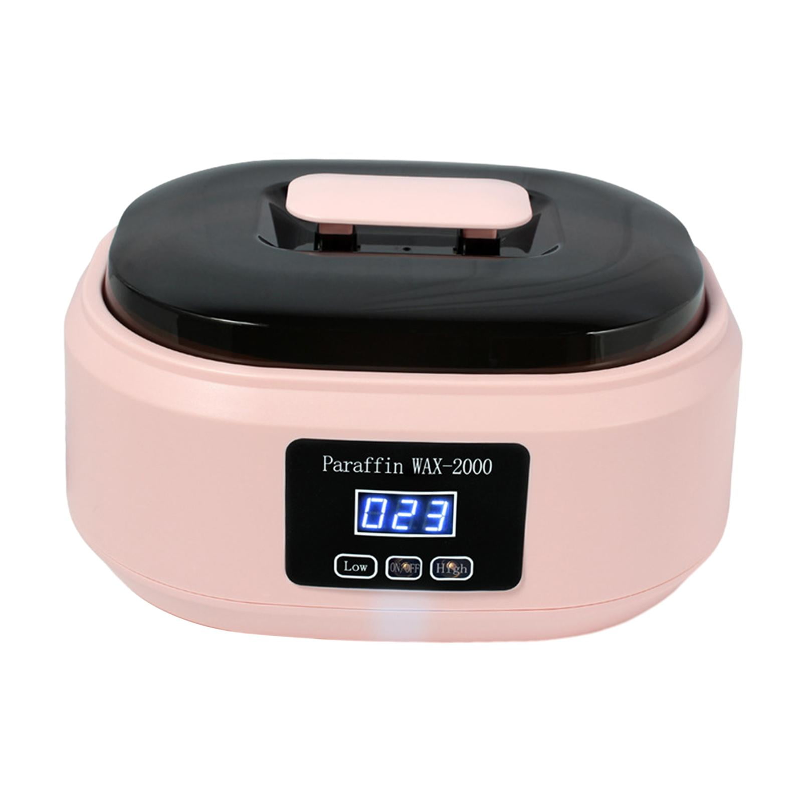 Magideal - Máquina Manual De Cera Caliente, Calentador De Cera De Parafina, Fusión De Cera, Máquina De Cera De Parafina Con Pantalla Táctil, Calentador De Parafi Rosa