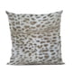 thumbnail image 1 of Cojín decorativo Plutus Brands Savannah Cat de piel sintética marrón topo, 1 of 7