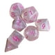 thumbnail image 2 of Dados Poliédricos Acrílicos Juguetes Ense?anza De Matemáticas Para Fiestas Juegos De Mesa Rosa, 2 of 5