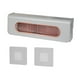 thumbnail image 3 of Caja De Almacenamiento De Calcetines Montado En La Pared Transparente Duradero Para Sala De Estar Tocador Gris, 3 of 4