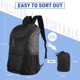 thumbnail image 2 of Mochila de senderismo DOVO impermeable ligera 20L - Naranja, 2 of 6