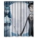 thumbnail image 1 of Cortina de ducha de diseño íntimo de Tim Burton "La Novia Cadáver" con ganchos, tamaño 60 x 72 pulgadas, 1 of 3
