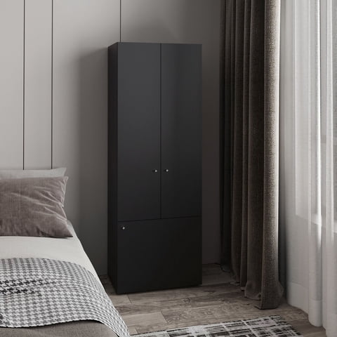 Closet 3 Puertas Tuhome 170X60X40,2 Cm Wengue