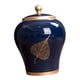 thumbnail image 4 of Tarro De Jengibre De Porcelana De Estilo Chino Tarro De Almacenamiento Florero De Cerámica Decorativo Azul, 4 of 5